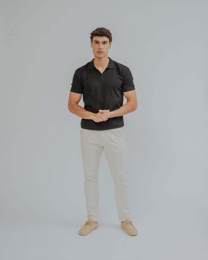 POLO CANALÉ NEGRO