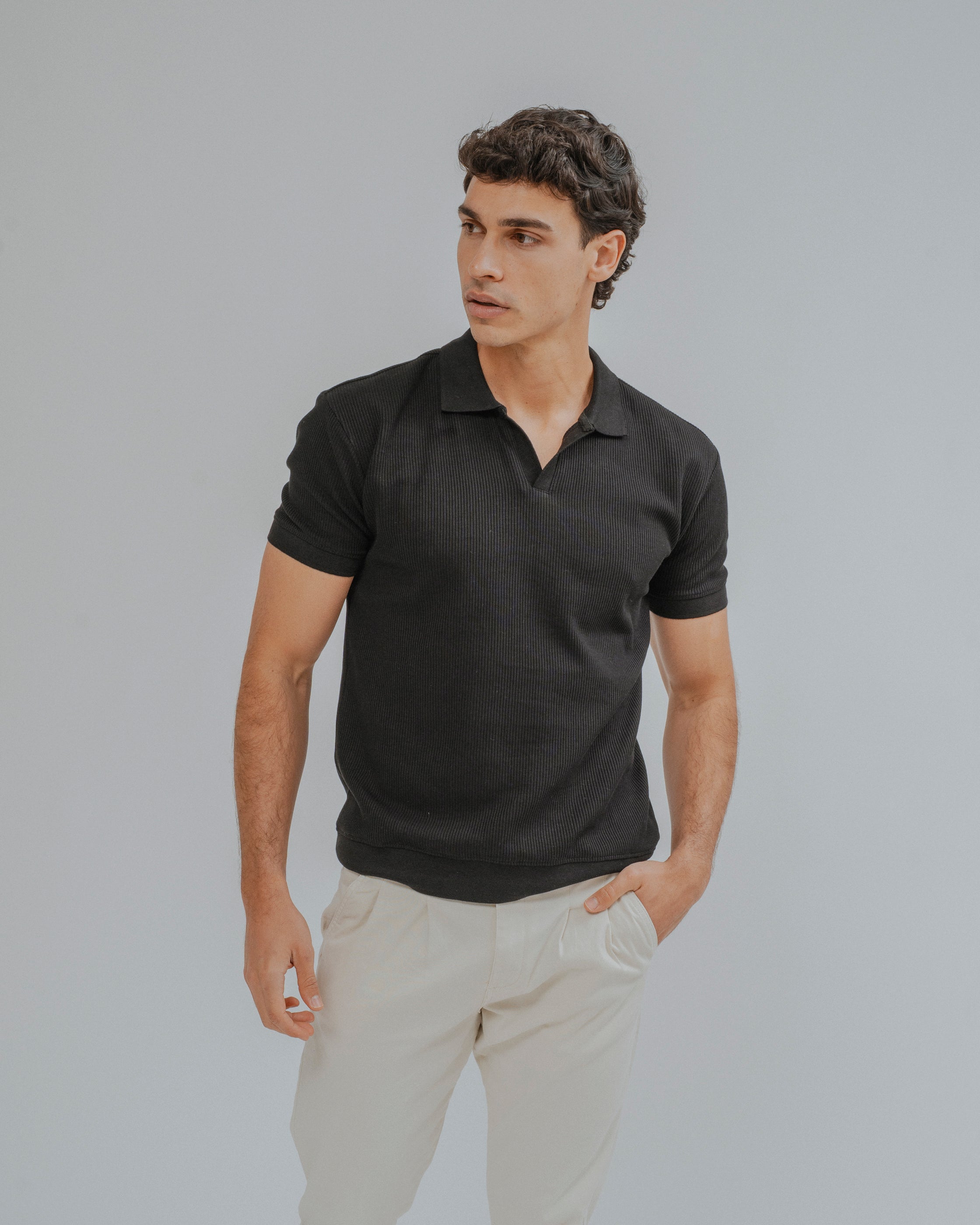 POLO CANALÉ NEGRO