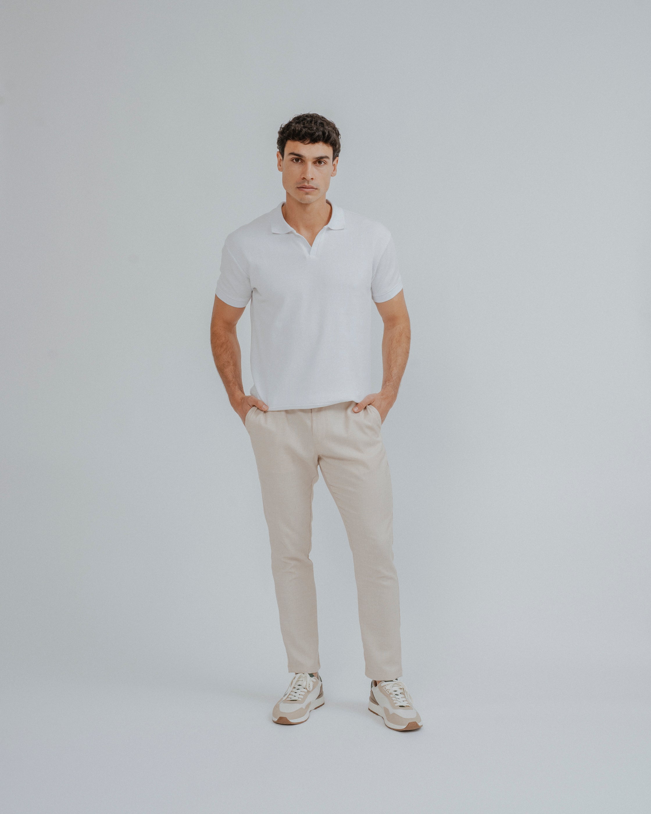 POLO CANALÉ BLANCO