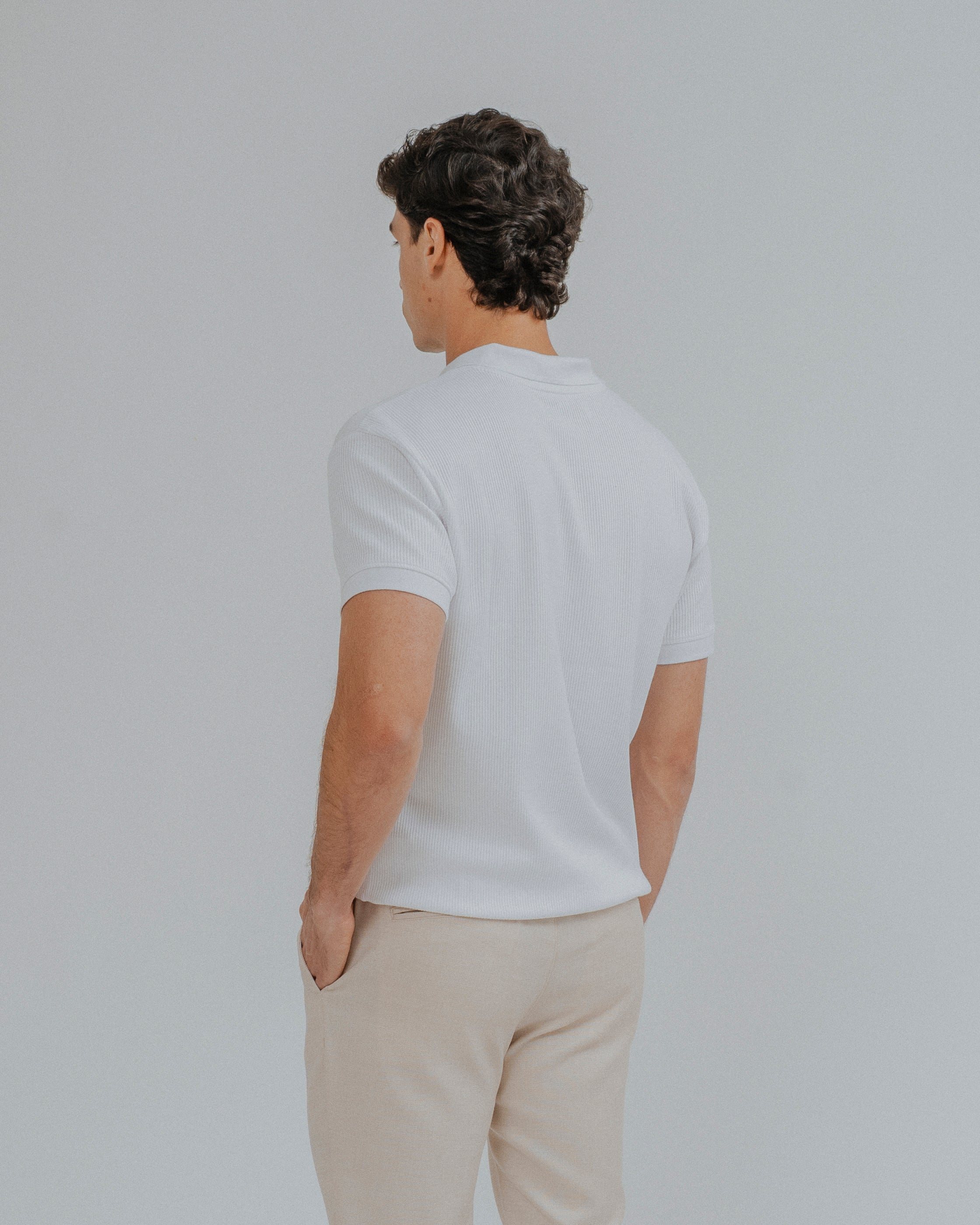 POLO CANALÉ BLANCO