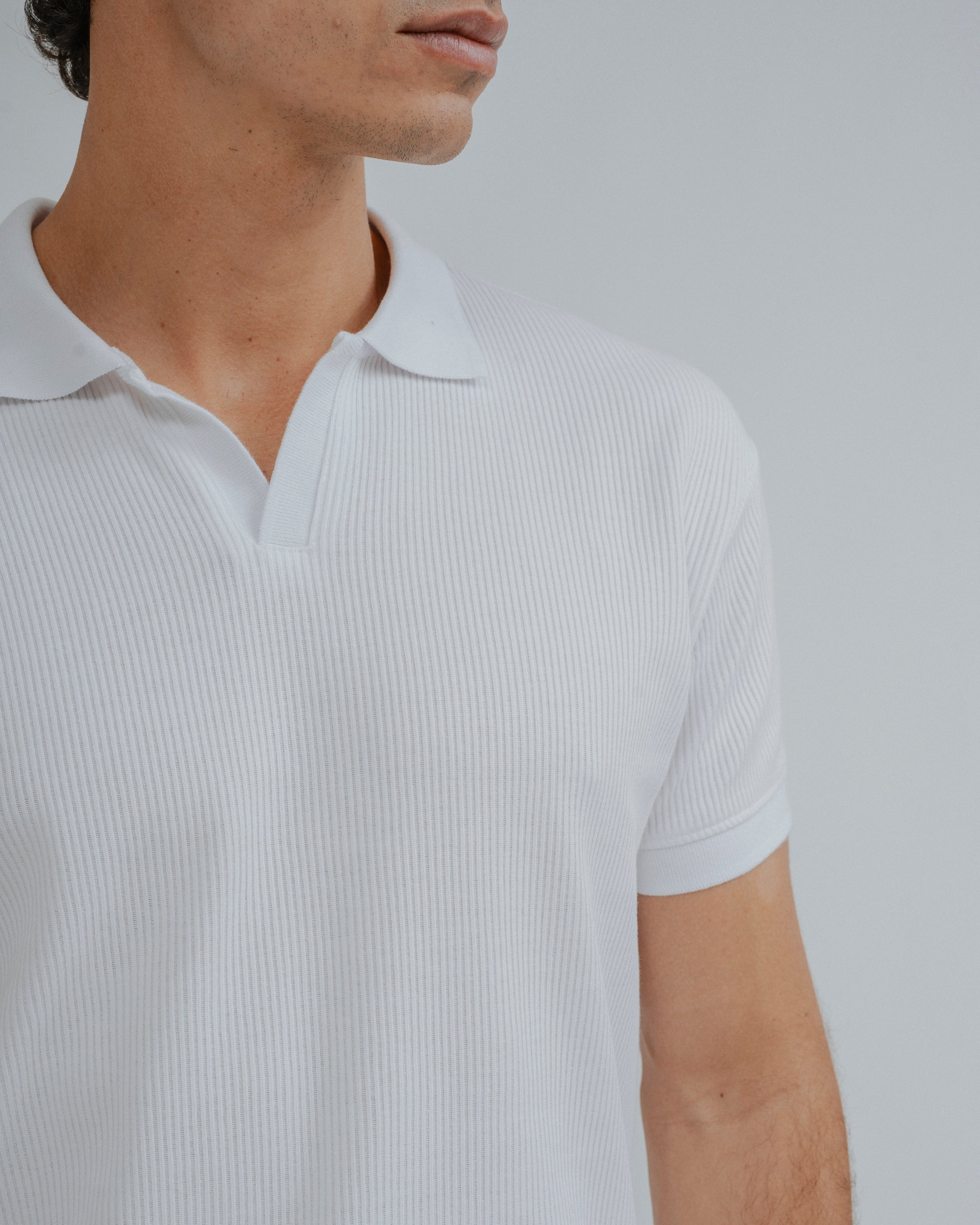 POLO CANALÉ BLANCO