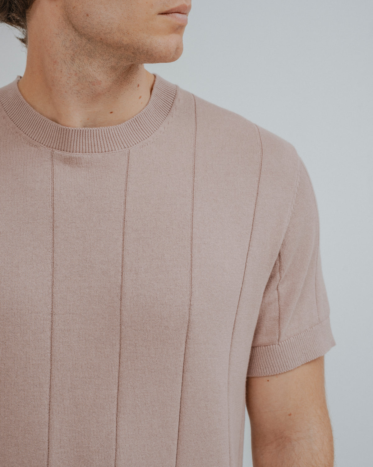 CAMISOLA CANELADA ROSA