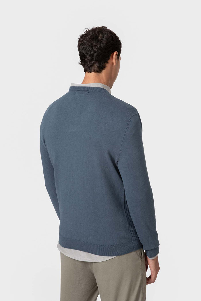 JERSEY NUDOS CELESTE