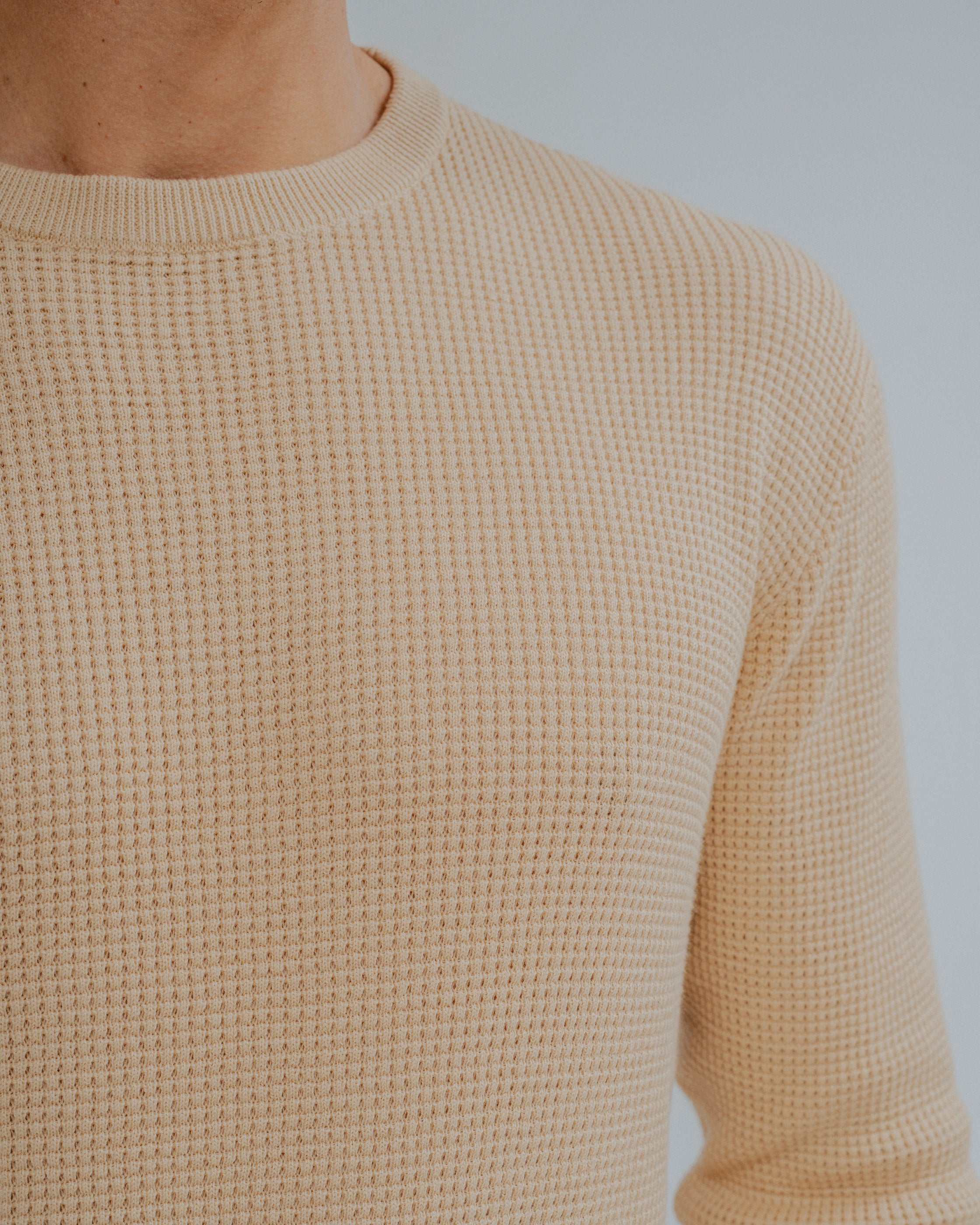 JERSEY ESTRUCTURA CUADRILLÉ AMARILLO