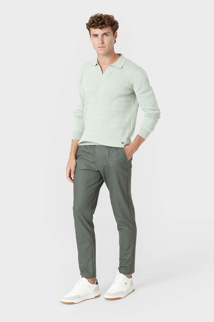JERSEY POLO VERDE