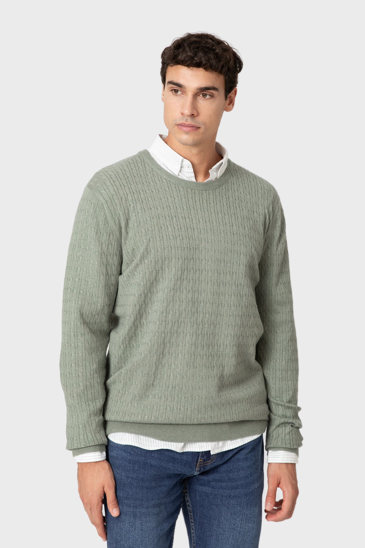 PULLOVER KNOTEN KRAGEN CAJA