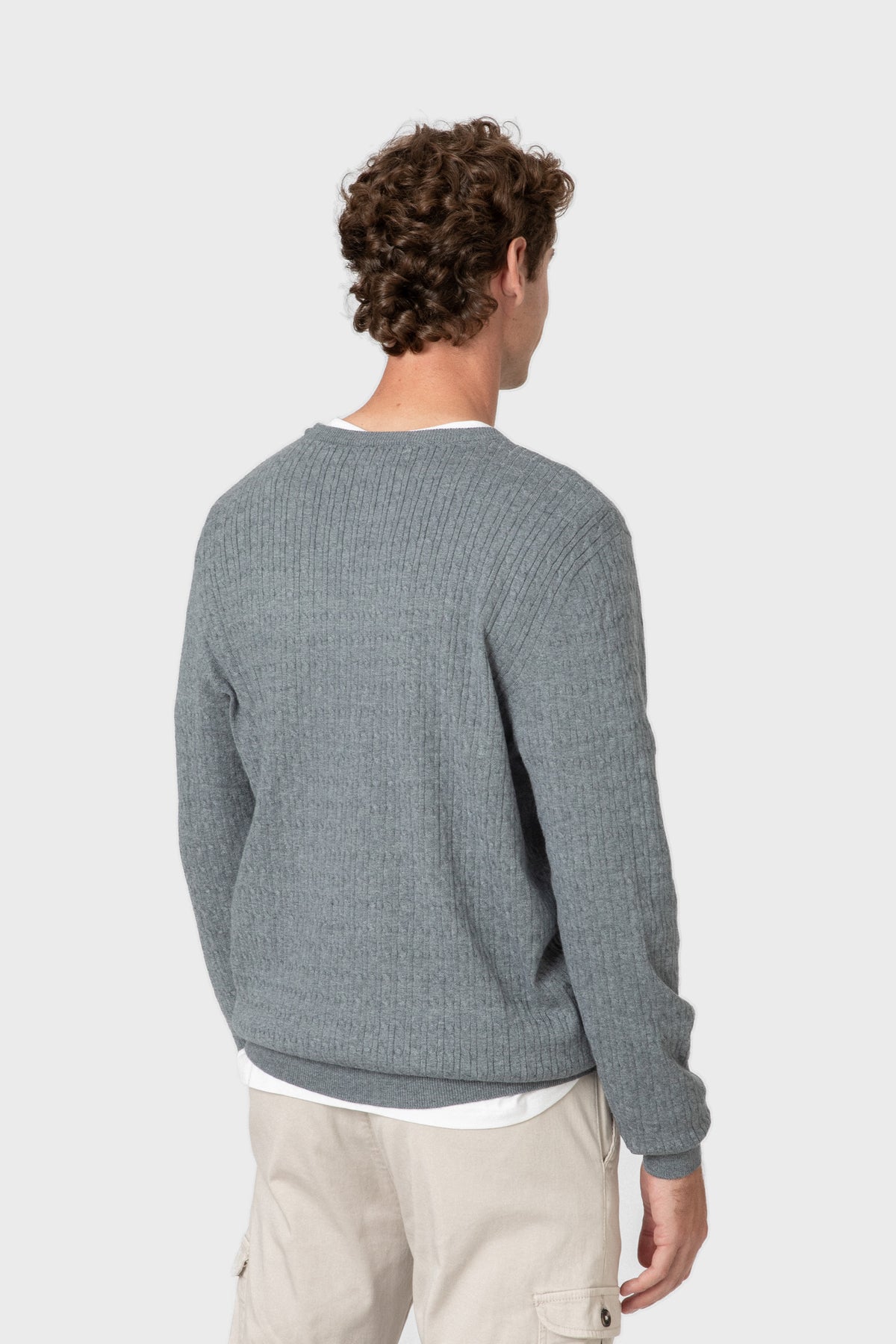 PULLOVER KNOTEN KRAGEN CAJA