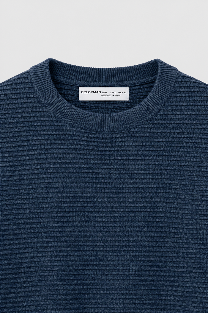 JERSEY BÁSICO OTTOMAN AZUL