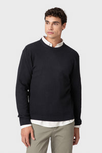 JERSEY CUADRILLÉ MARINO