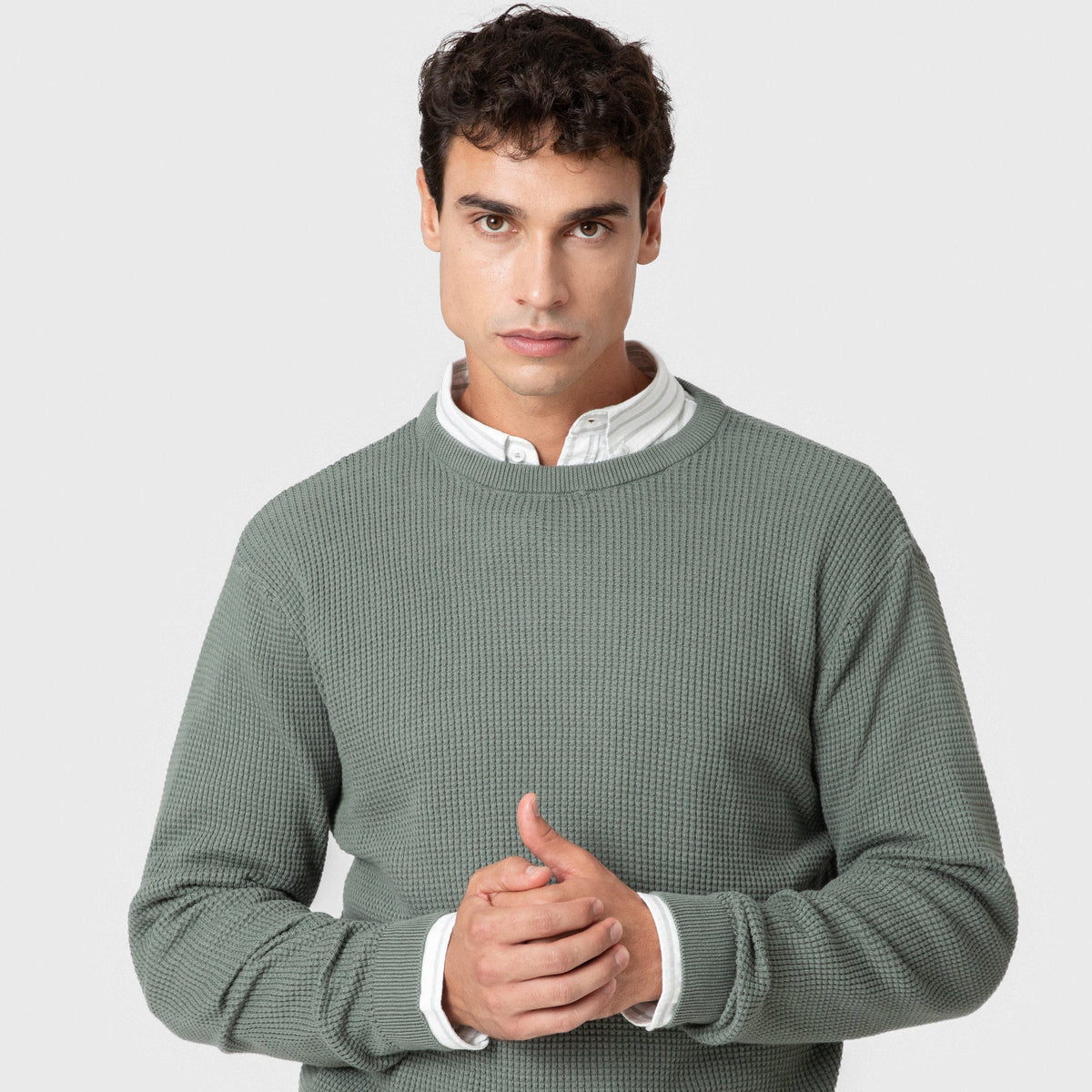 JERSEY CUADRILLÉ VERDE