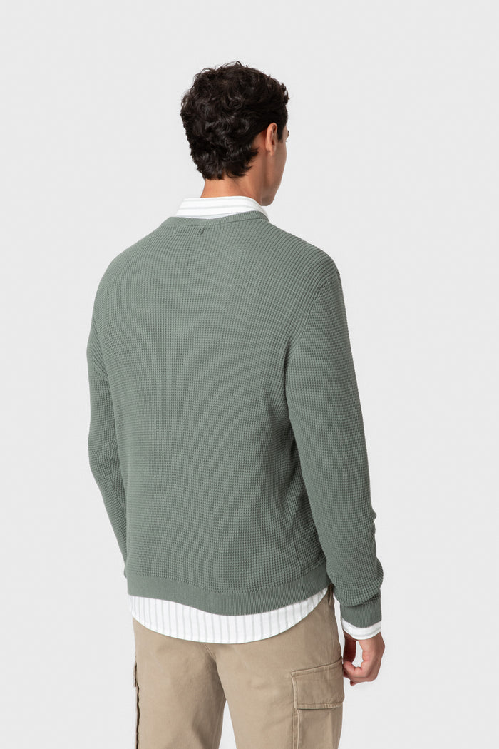 JERSEY CUADRILLÉ VERDE