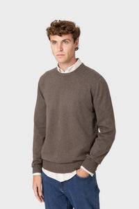 JERSEY CUELLO CAJA MARRÓN