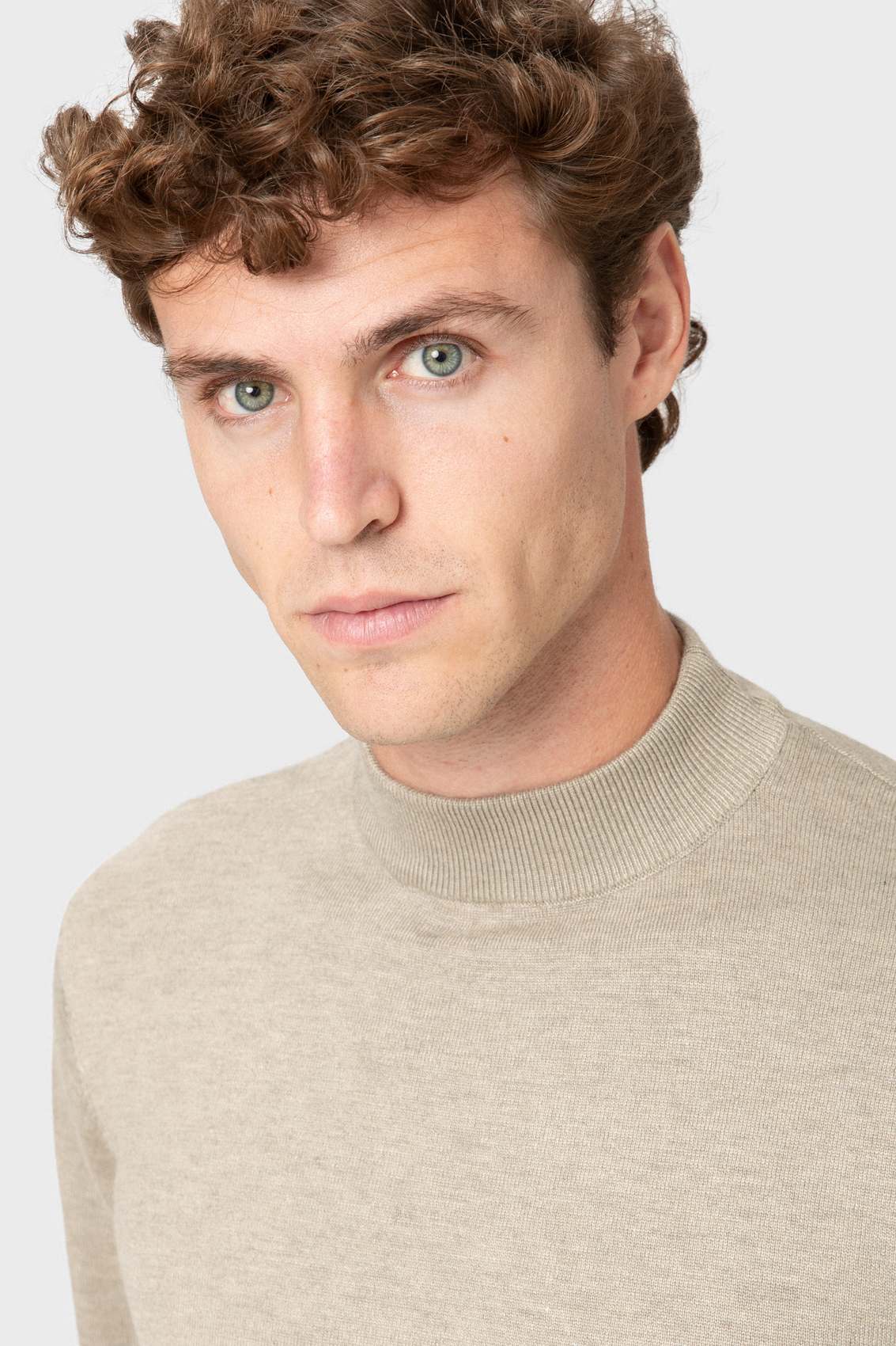 JERSEY CUELLO PERKINS BEIGE