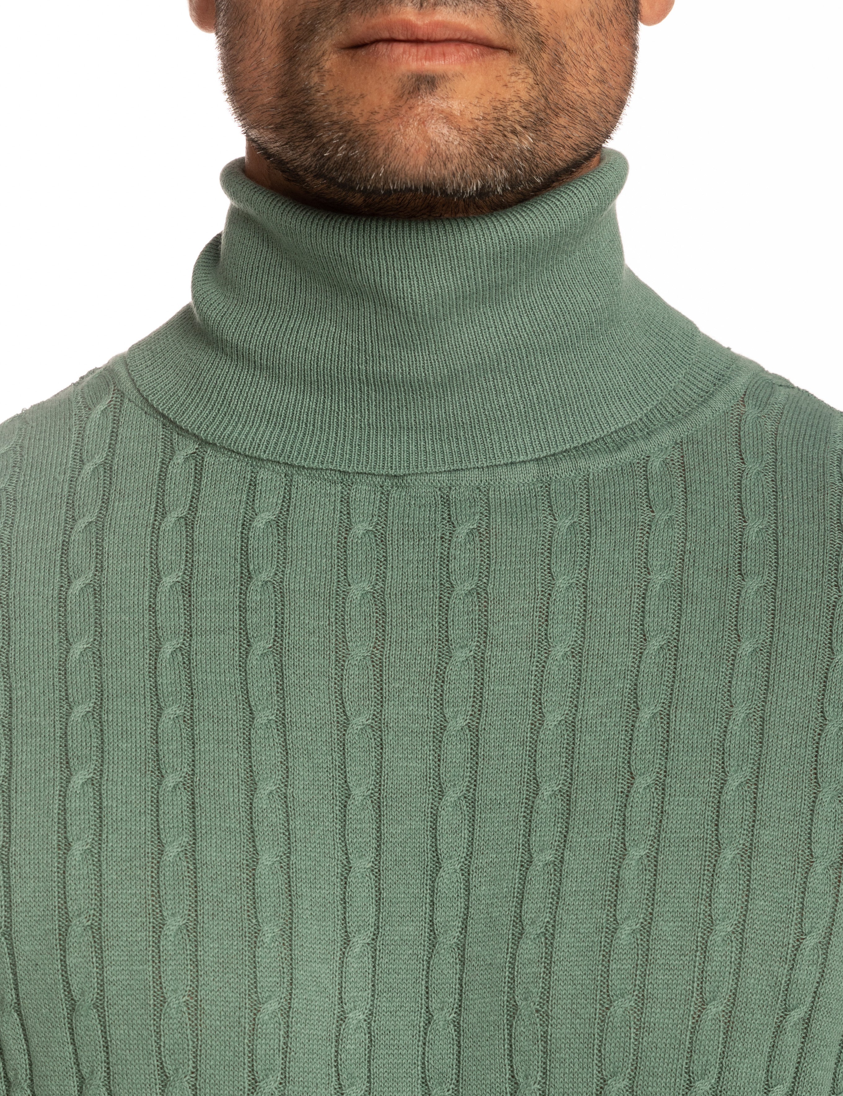 JERSEY CUELLO CISNE OCHOS VERDE