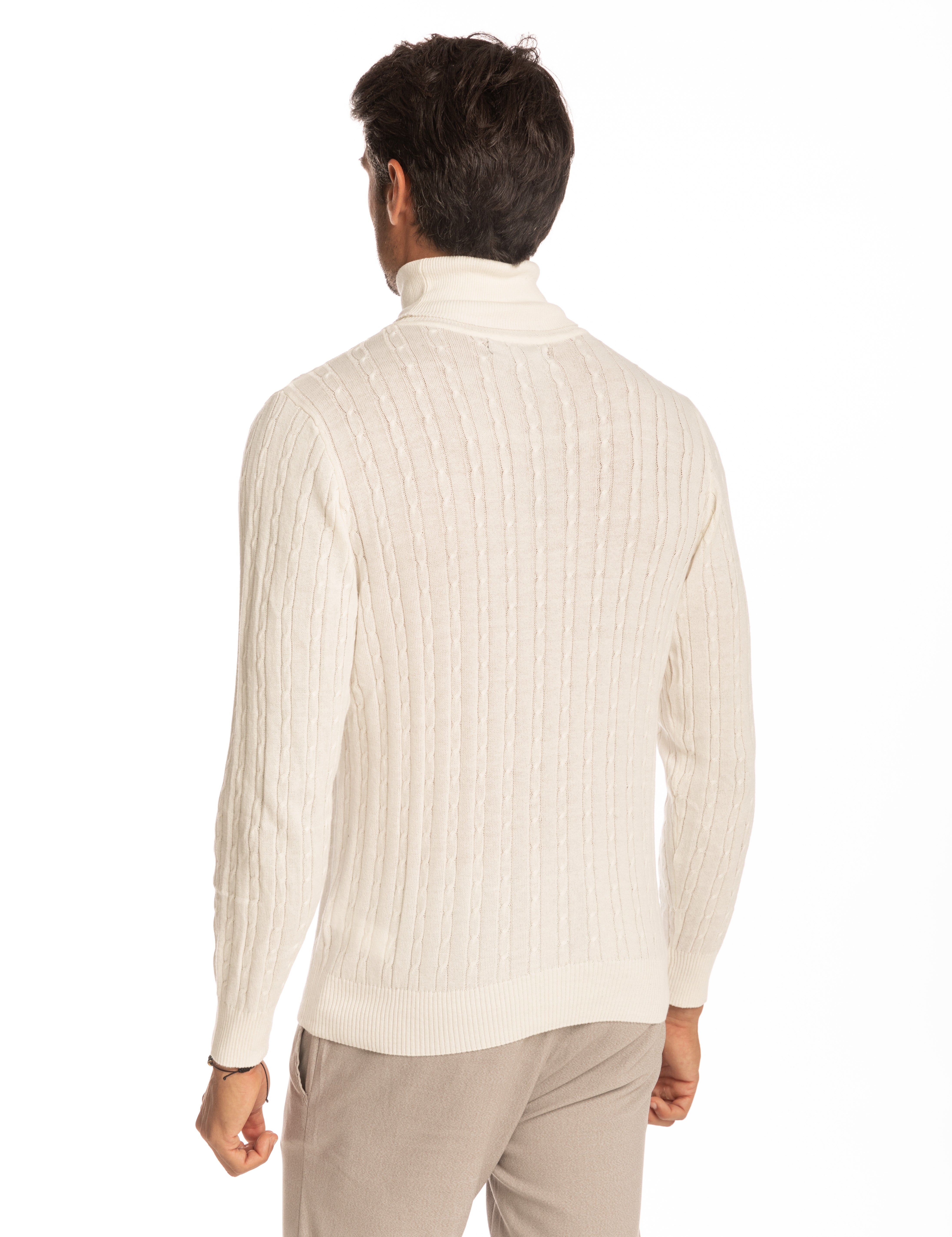 JERSEY CUELLO CISNE OCHOS BLANCO