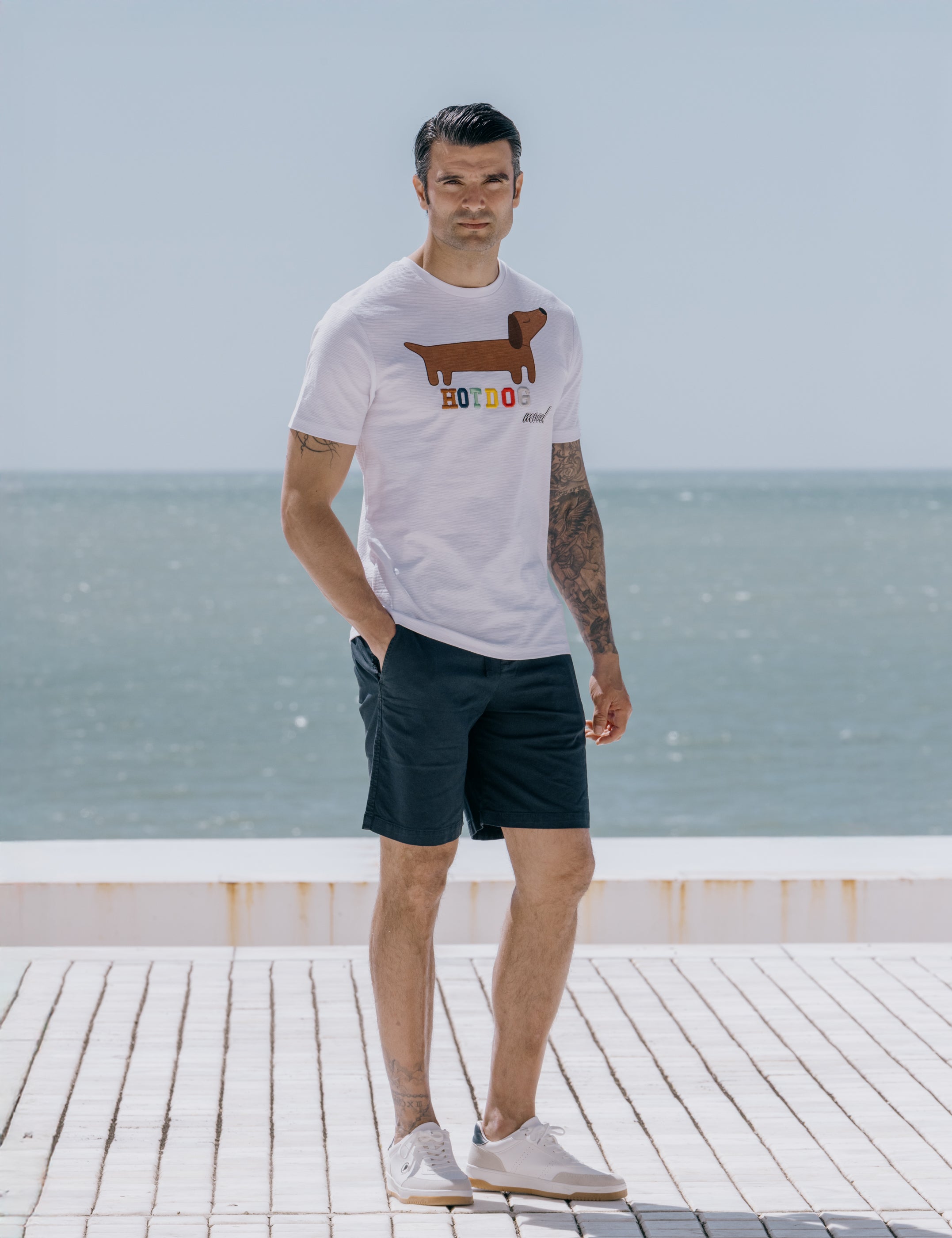 CAMISETA OTTOMAN BORDADO