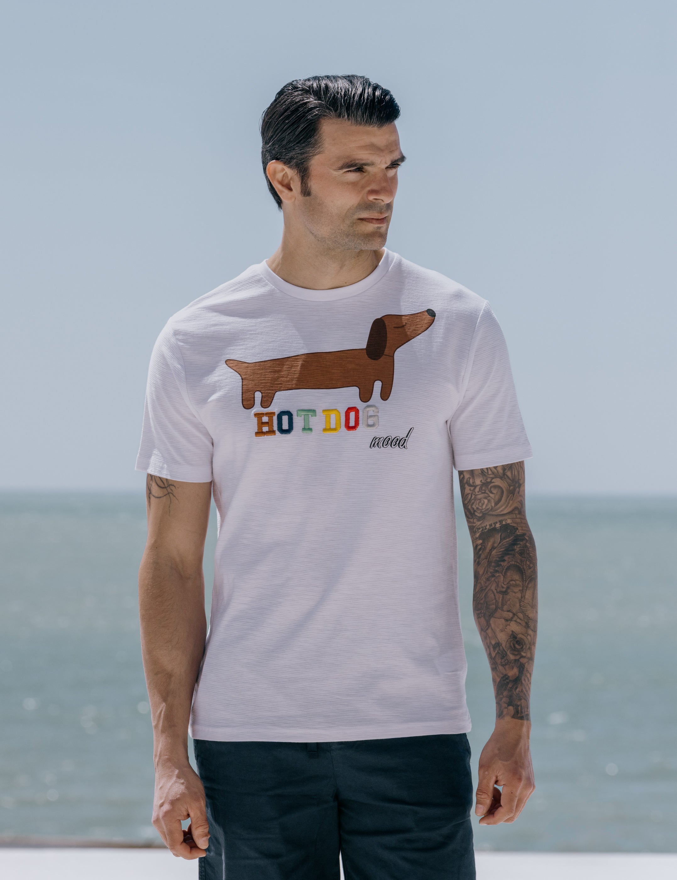 CAMISETA OTTOMAN BORDADO