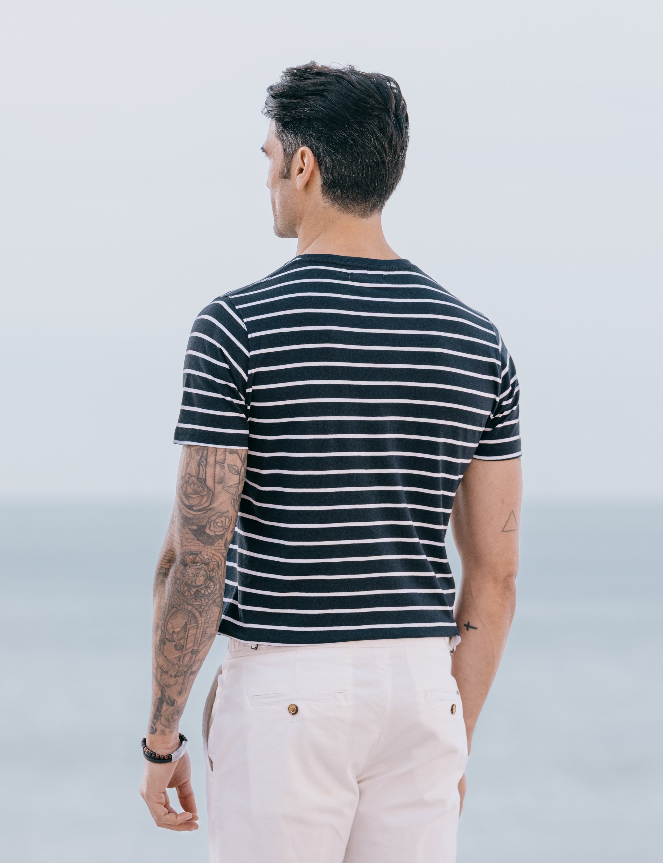 CAMISETA RAYA TEJIDA