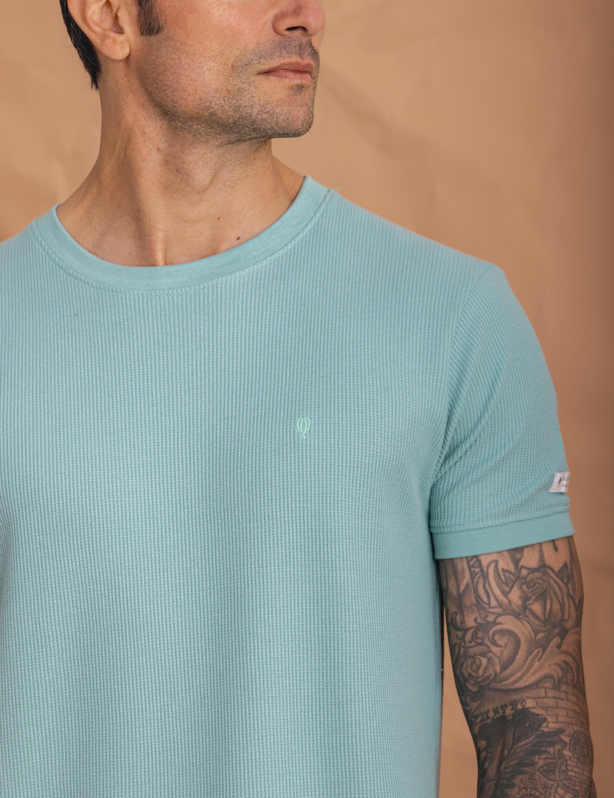 CAMISETA CUADRILLÉ VERDE