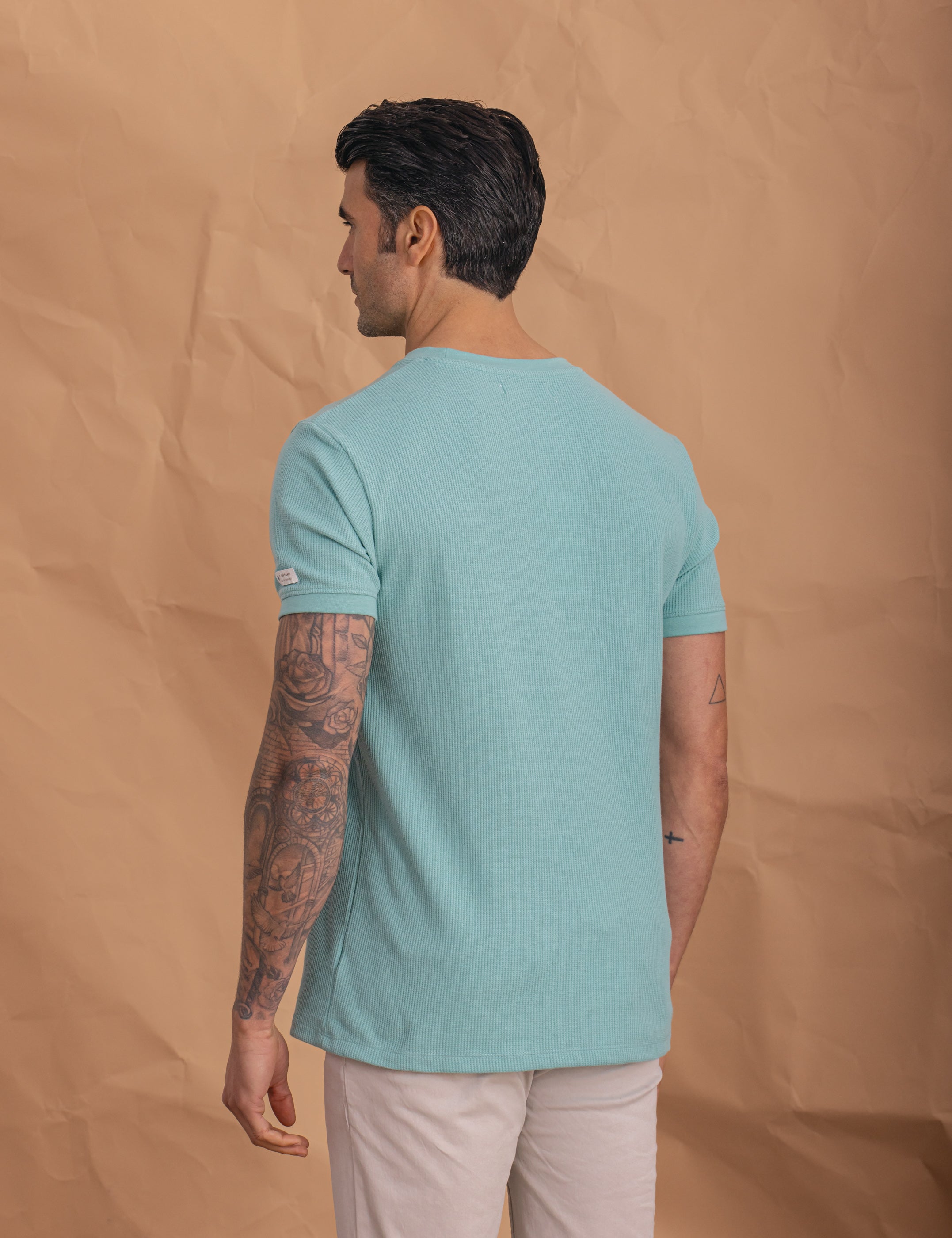 CAMISETA CUADRILLÉ VERDE
