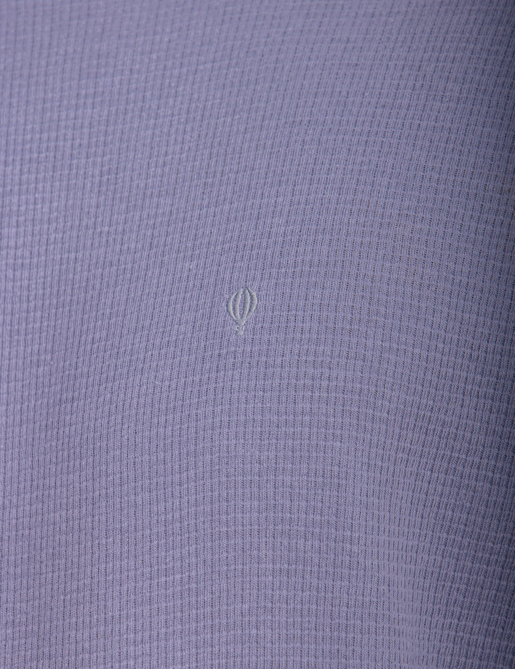 CAMISETA TEJIDO ESCRUCTURA CELESTE