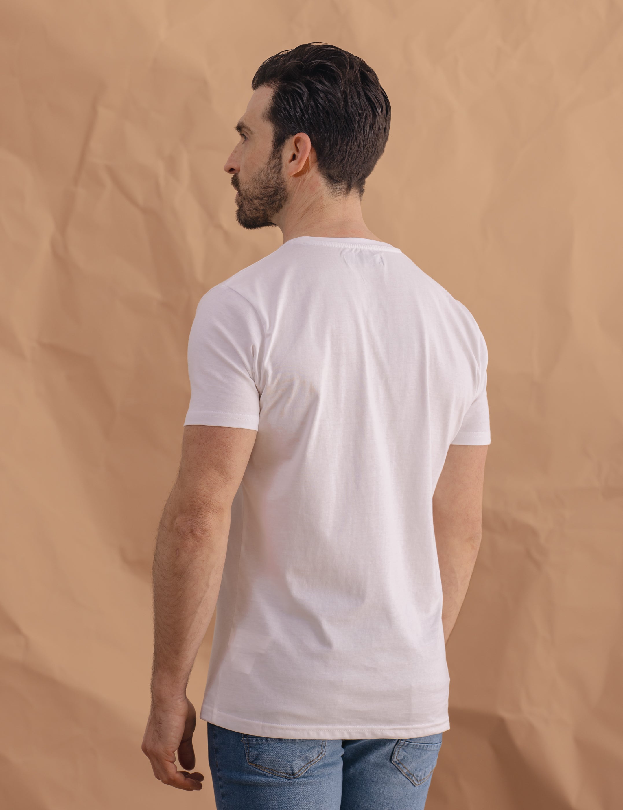 CAMISETA BLANCA BORDADO