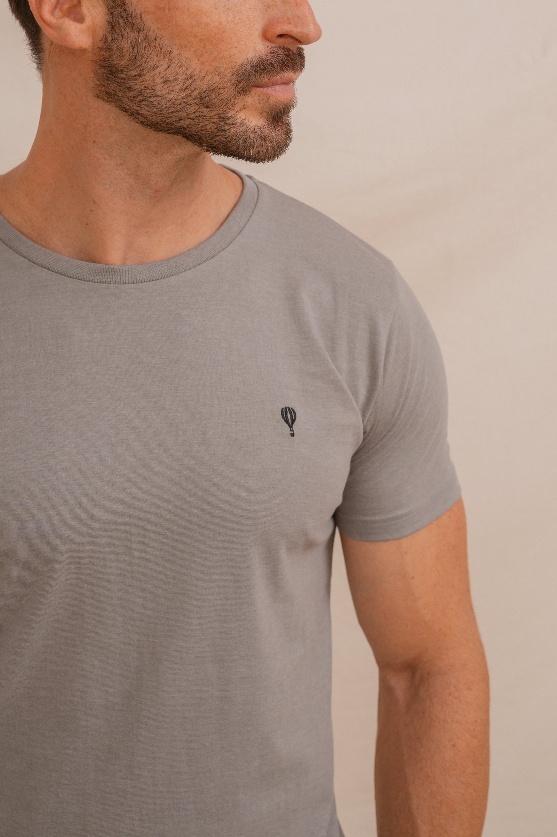 CAMISETA BÁSICA GRÍS