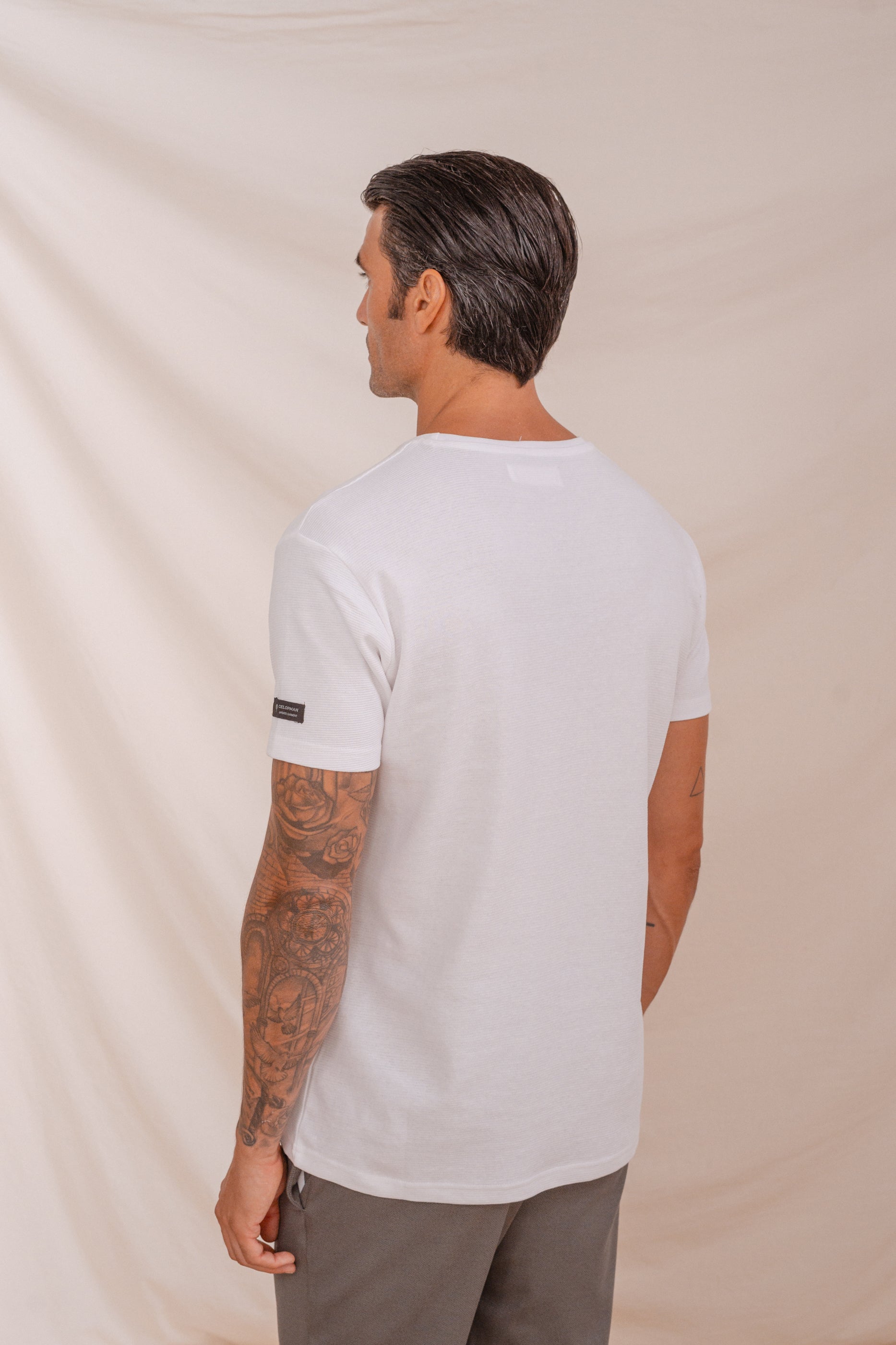 CAMISETA BÁSICA OTTOMAN BLANCA