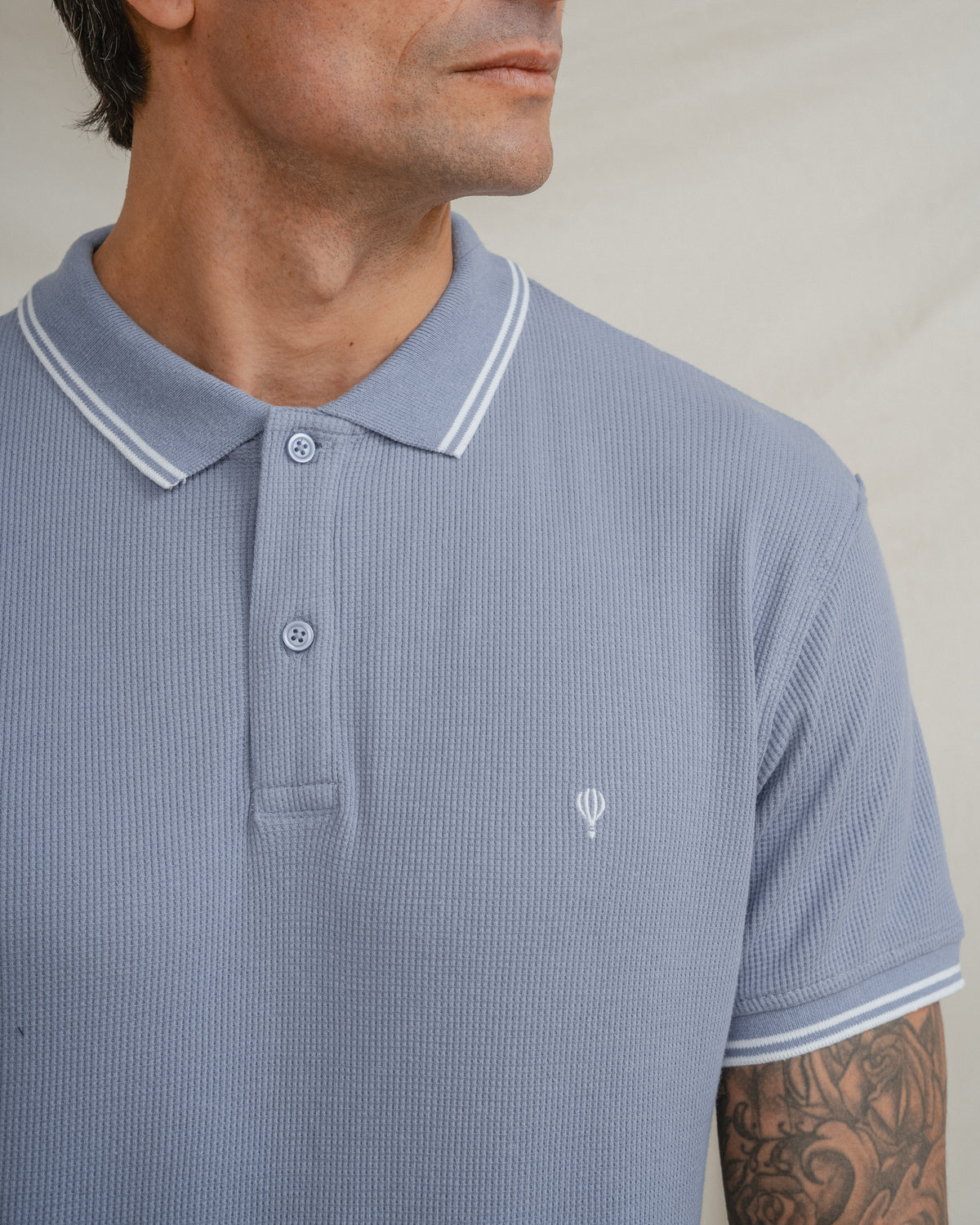 POLO ESTRUTURA CELESTE