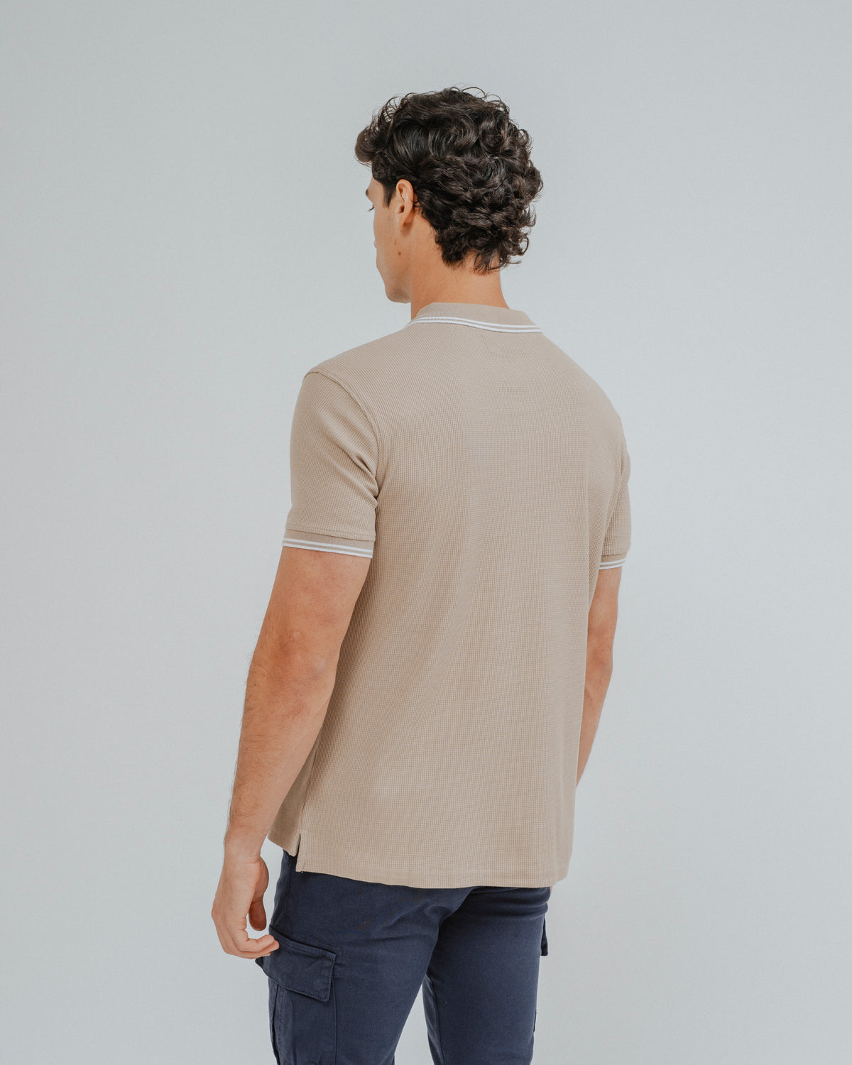 Polo Estrutura Bege