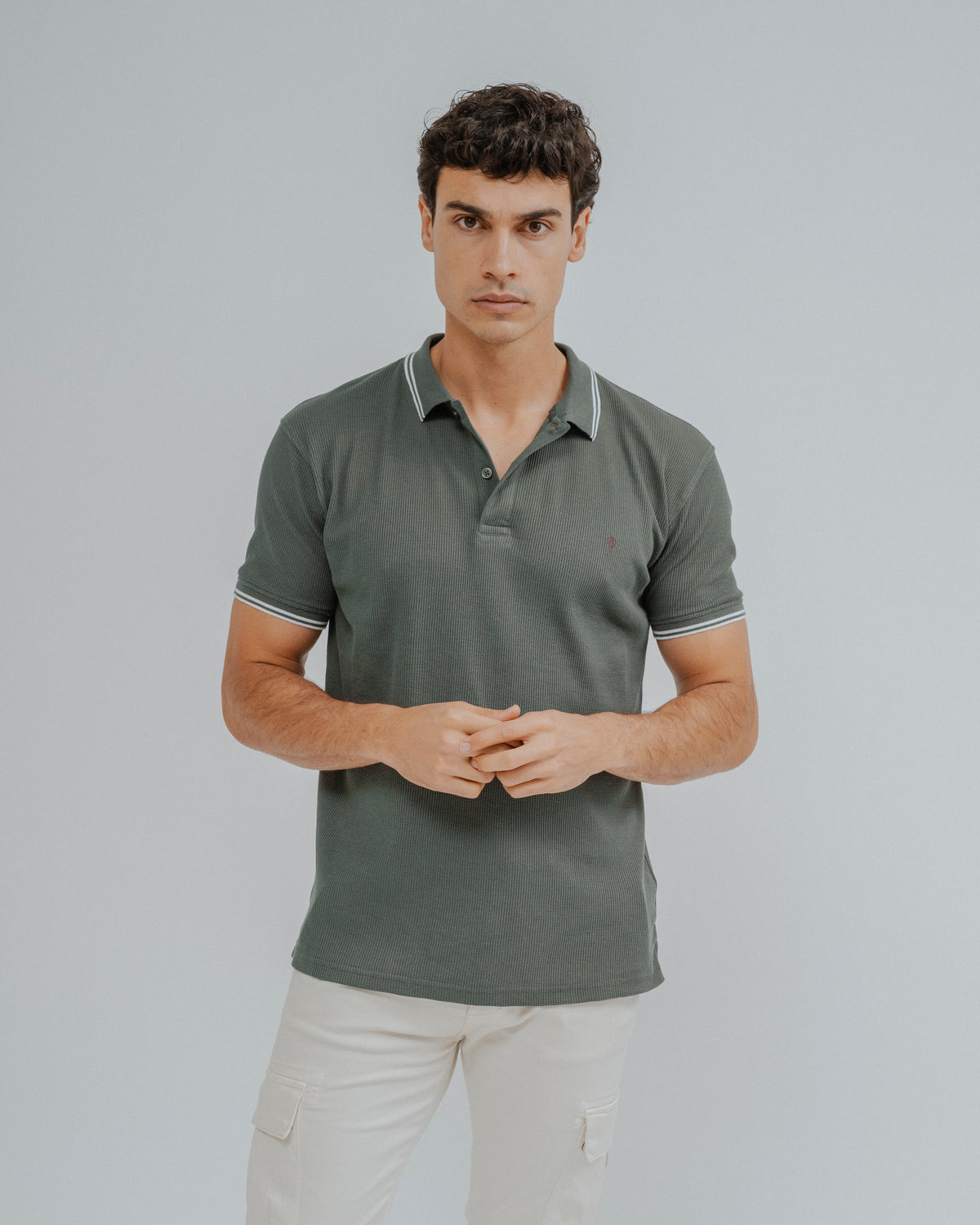 POLO ESTRUTURA VERDE