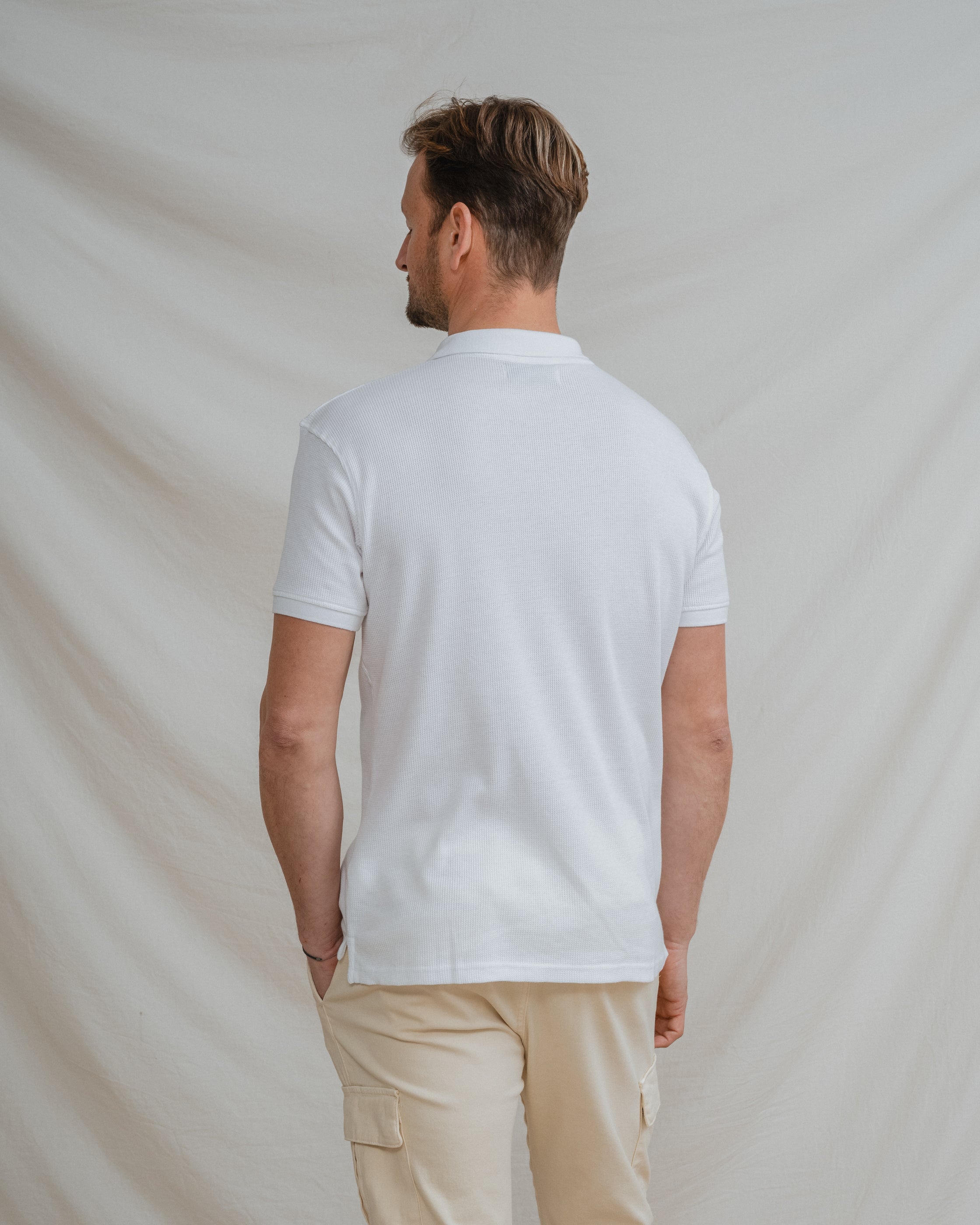 POLO ESTRUCTURA BLANCO