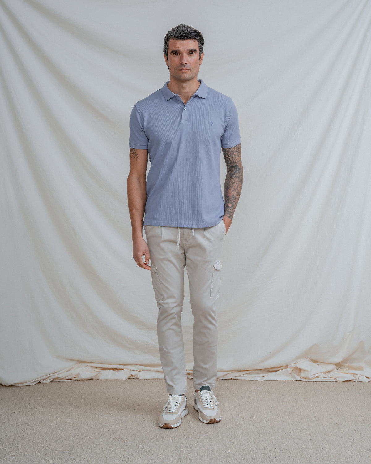 POLO ESTRUTURA CELESTE