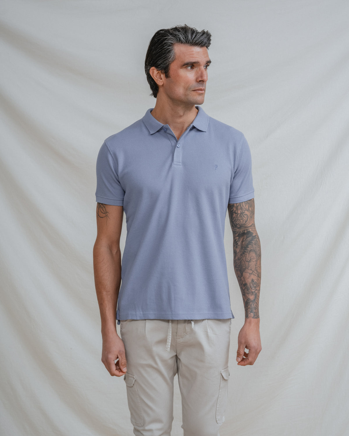 POLO ESTRUTURA CELESTE