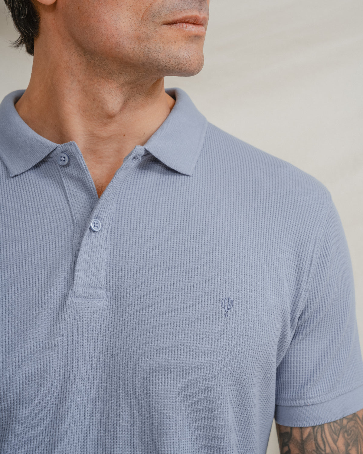 POLO ESTRUTURA CELESTE
