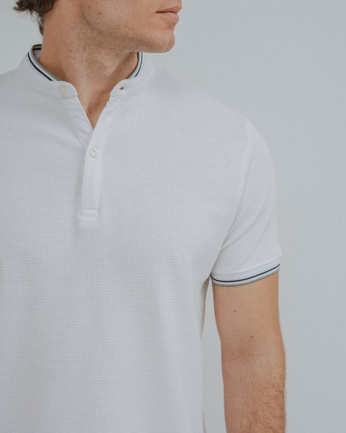 POLO ESTRUCTURA DOBLE CUELLO MAO
