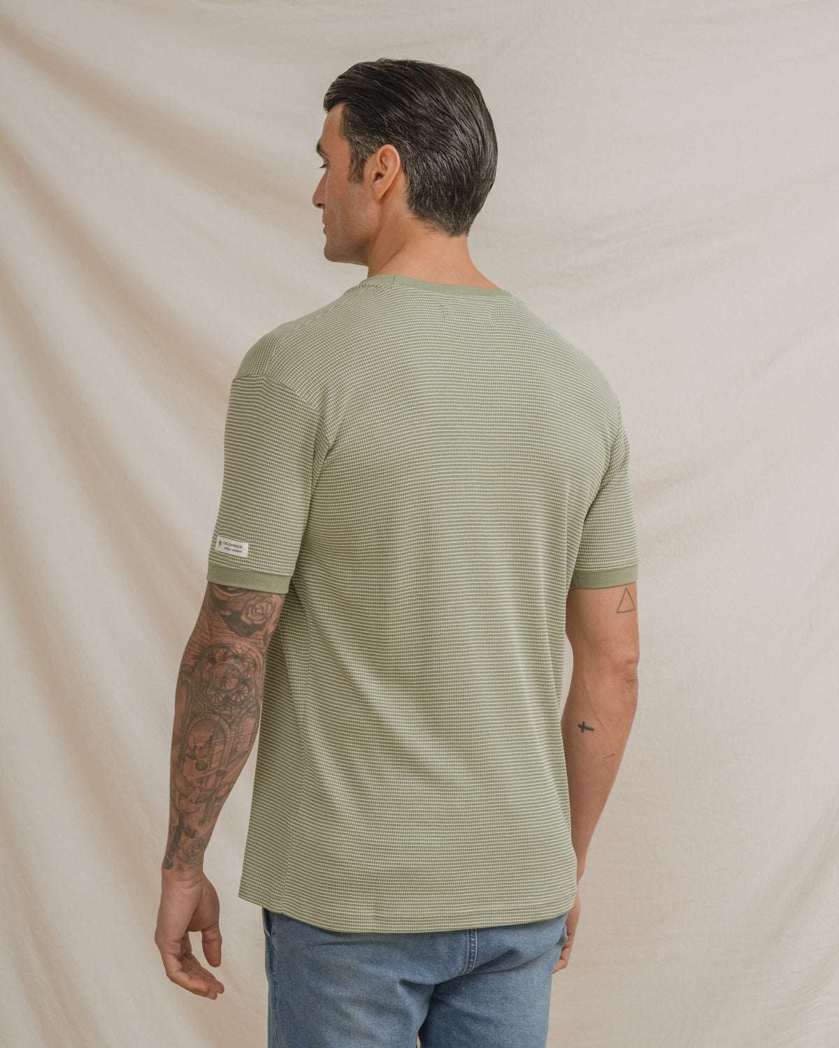 T-SHIRT XADREZ VERDE