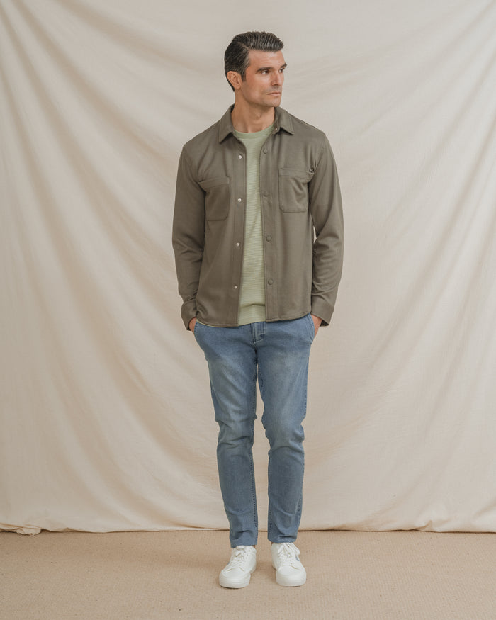 CAMISETA CUADRILLÉ VERDE