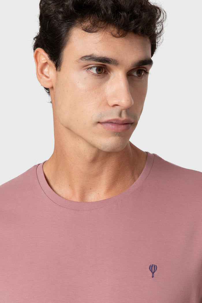 CAMISETA BÁSICA ROSA