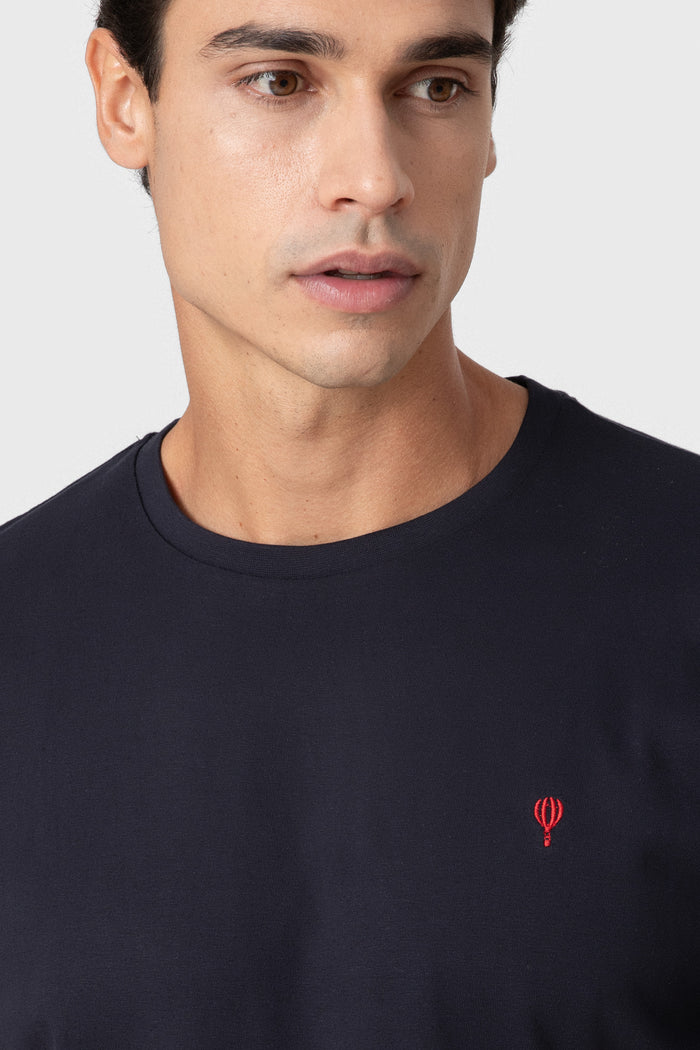 CAMISETA BÁSICA MARINO