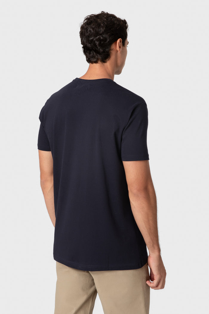 CAMISETA BÁSICA MARINO
