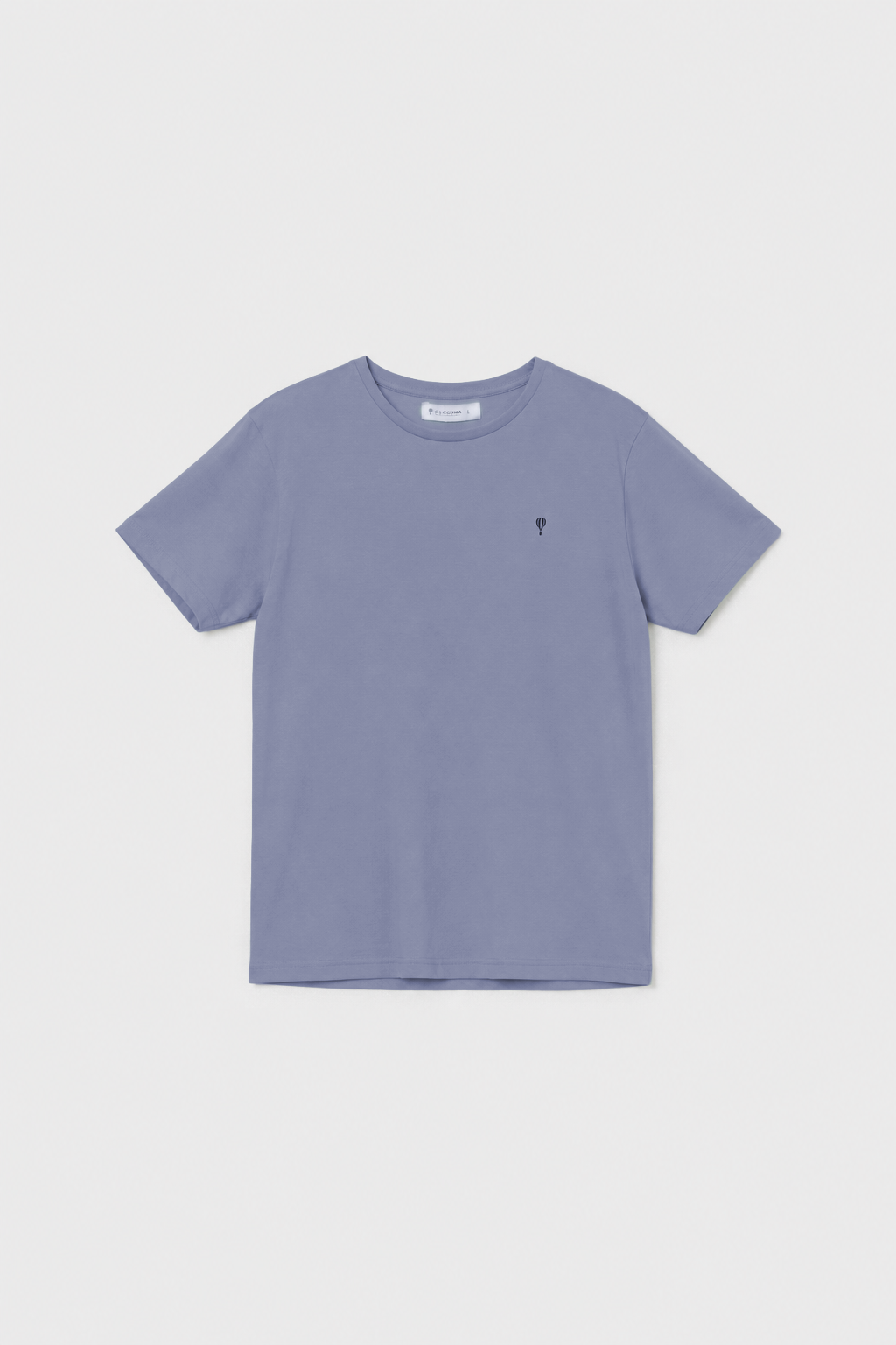 CAMISETA BÁSICA CELESTE