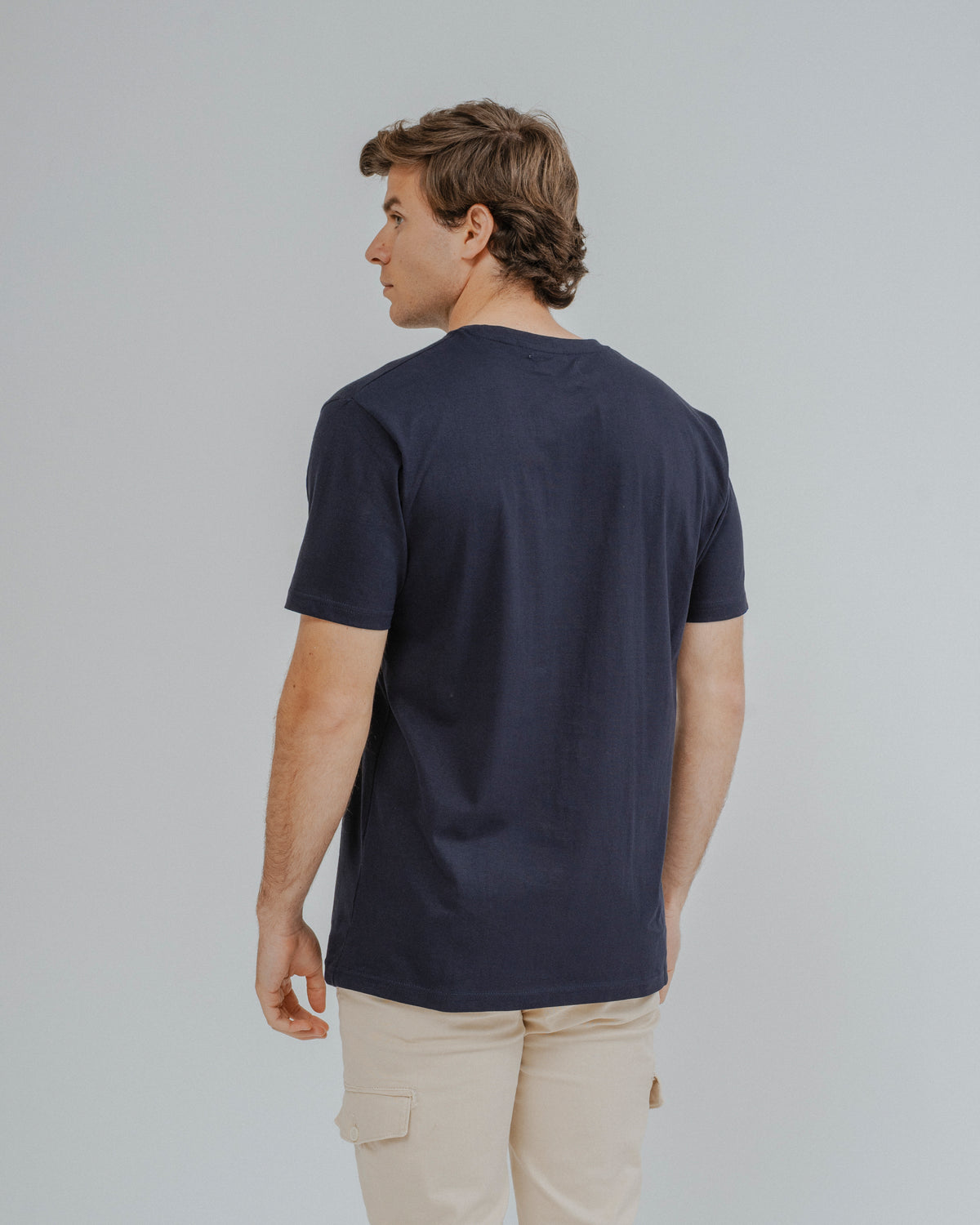 CAMISETA BÁSICA MARINO