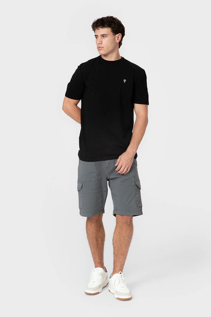 CAMISETA BÁSICA NEGRA LICRA