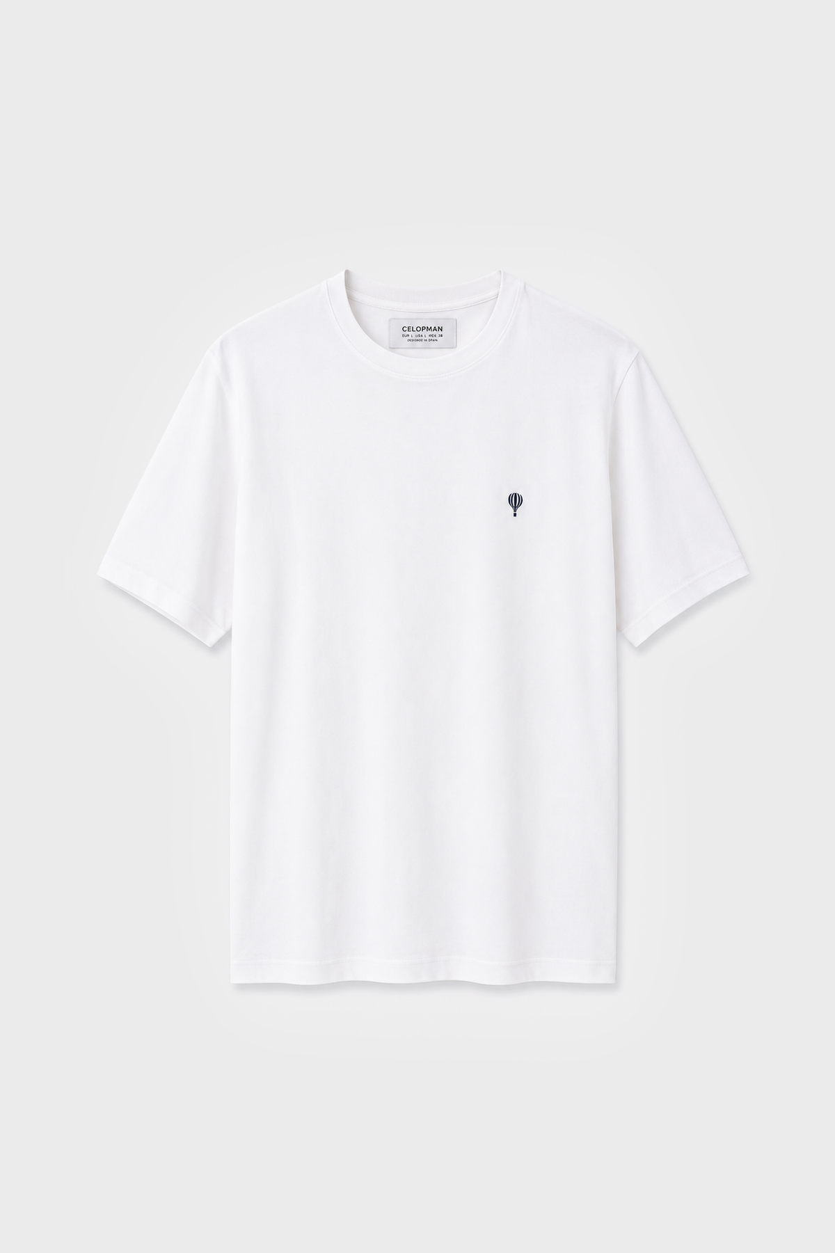 CAMISETA BÁSICA BLANCA LICRA
