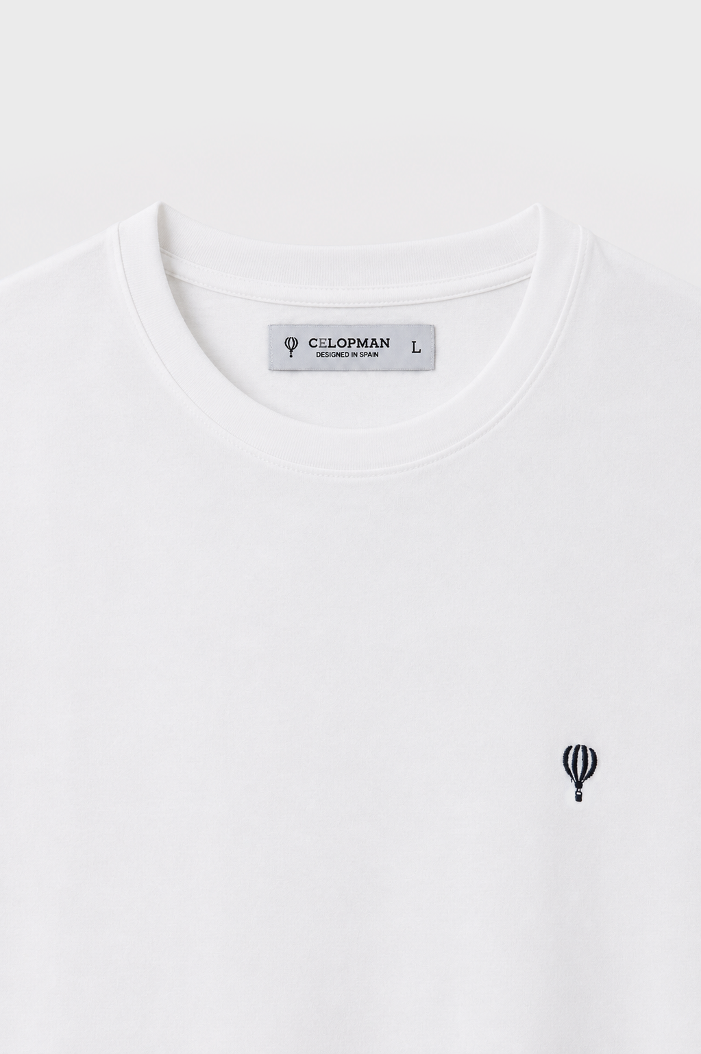 CAMISETA BÁSICA BLANCA LICRA