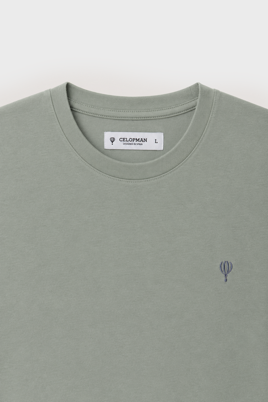 CAMISETA BÁSICA VERDE LICRA