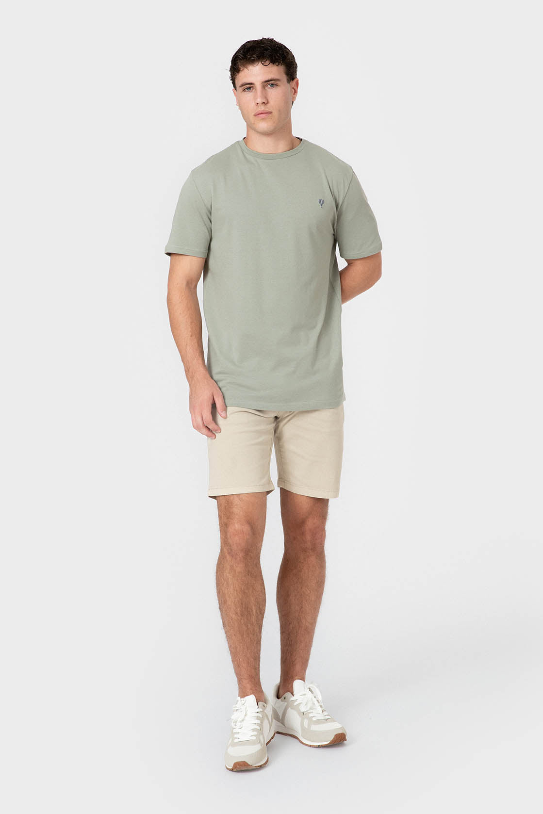 CAMISETA BÁSICA VERDE LICRA