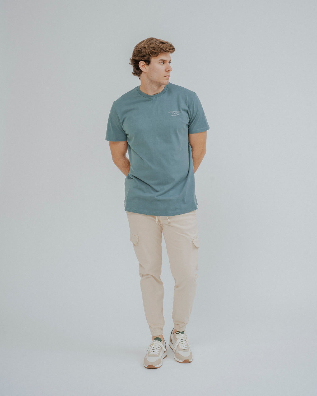T-SHIRT PRINT GREENWICH VERDE