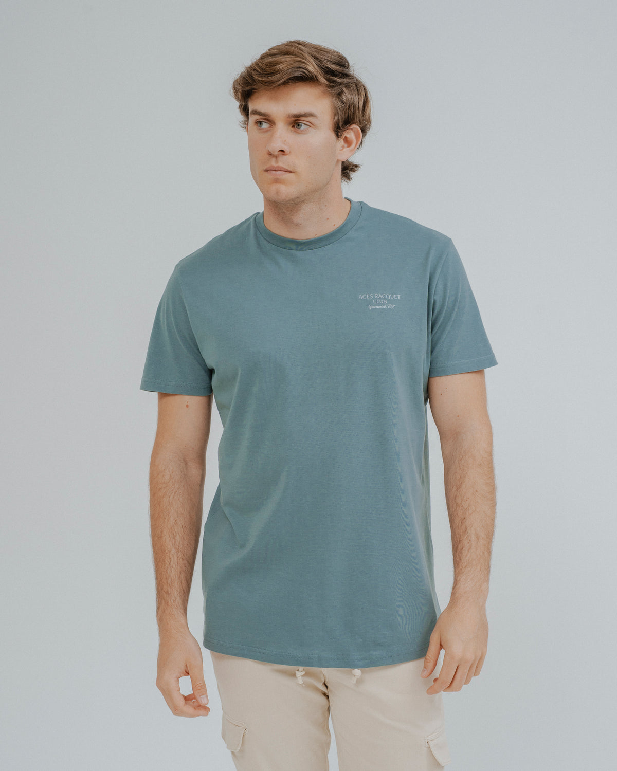T-SHIRT PRINT GREENWICH VERDE